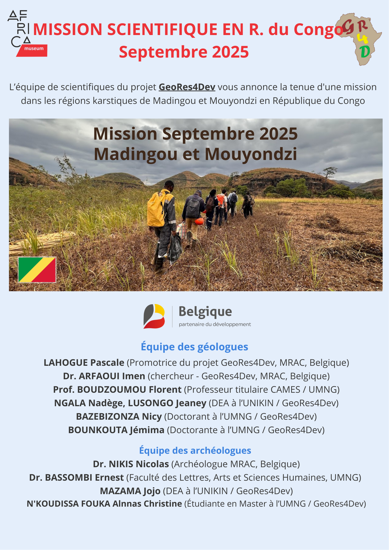 Affiche mission